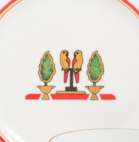 A Cartier La Maison de Louis Porcelain Dinner Service for Twelve