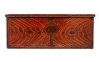 A Federal Grain-Painted Pine Blanket Chest