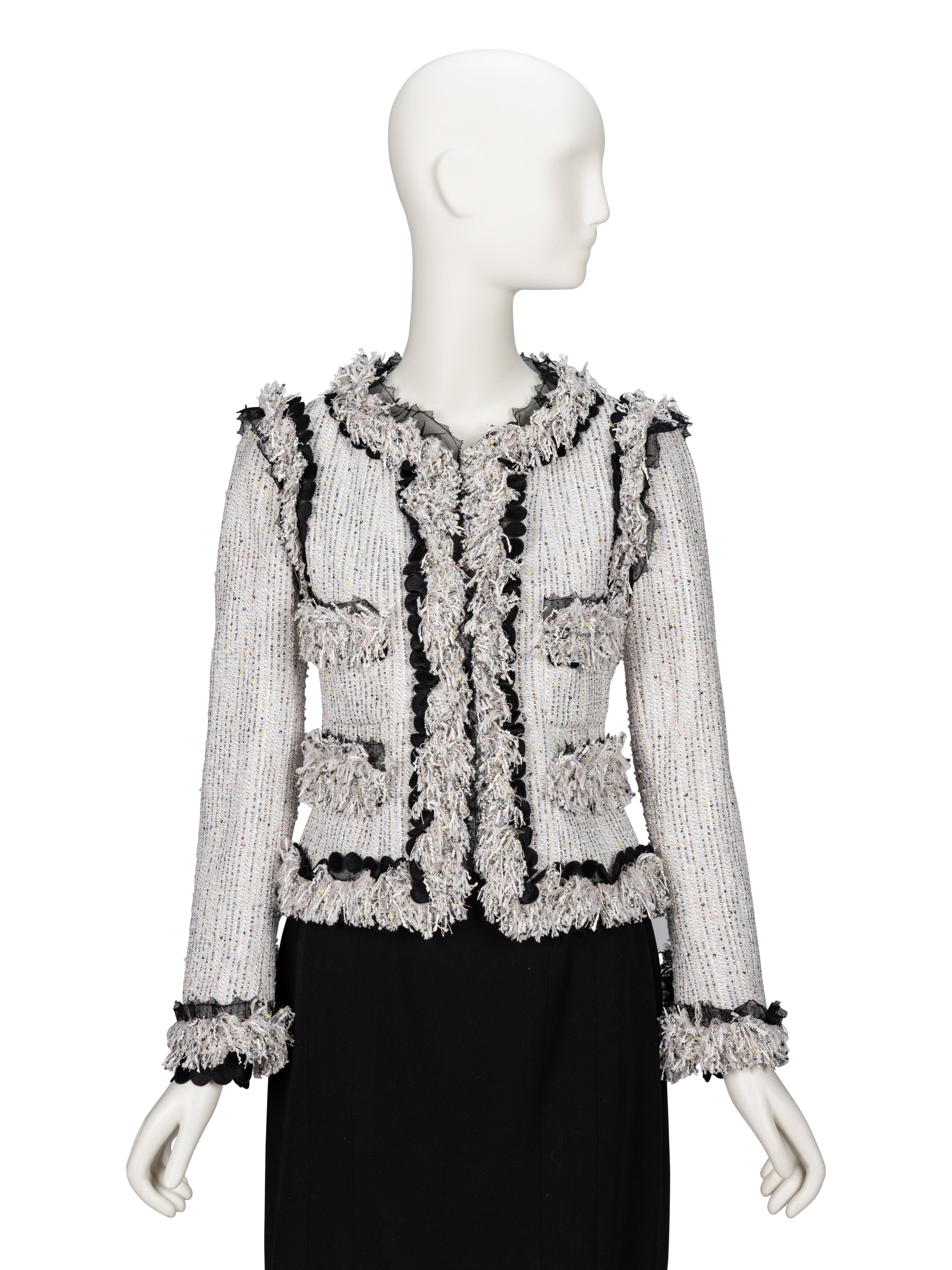 Chanel, Fringe Fantasy Tweed Jacket