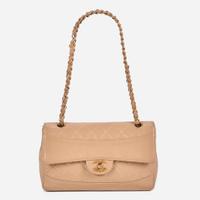 A Vintage Single Flap Quilted Chanel Shoulder Bag Chanel c. 1990