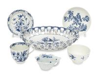 A Collection of Worcester Porcelain Articles