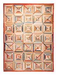 A Modern Soumak Wool Rug