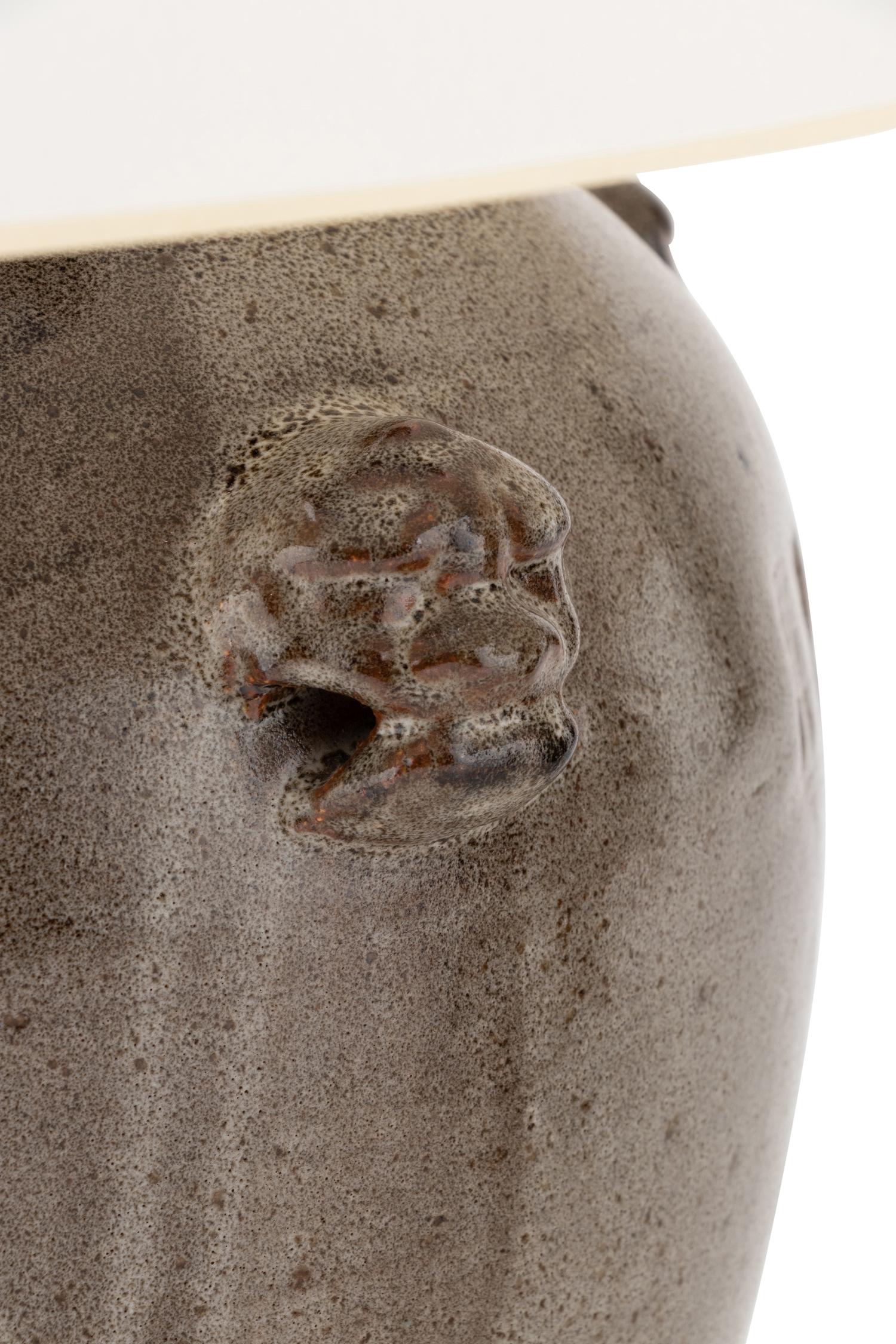 A Pair of Pottery Lamps