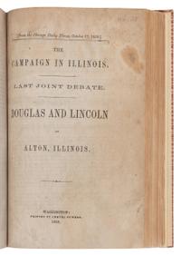 DOUGLAS, Stephen Arnold (1813-1861). A sammelband of 42 titles, including: