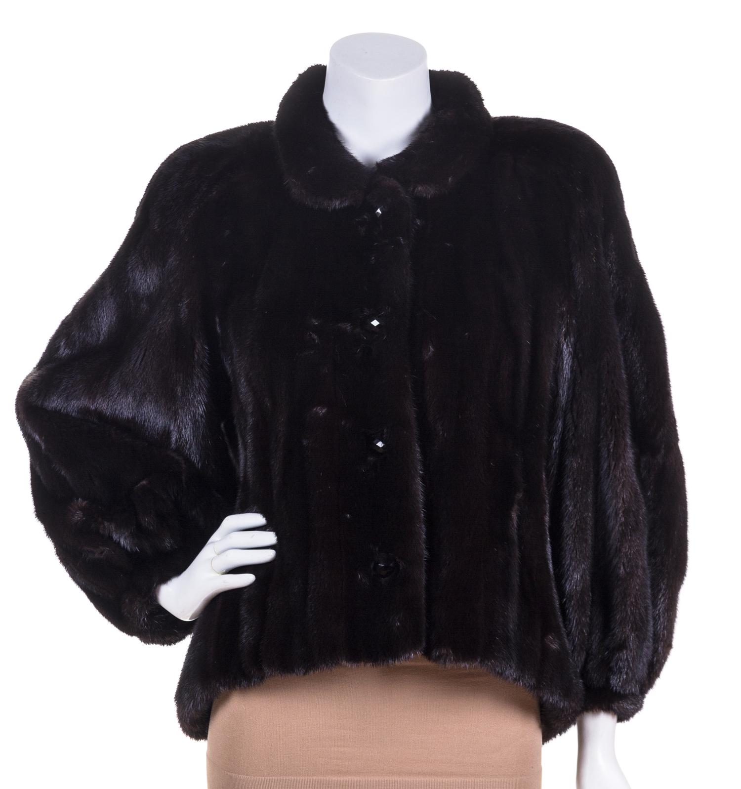 A Givenchy Brown Mink Jacket,