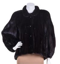 A Givenchy Brown Mink Jacket,