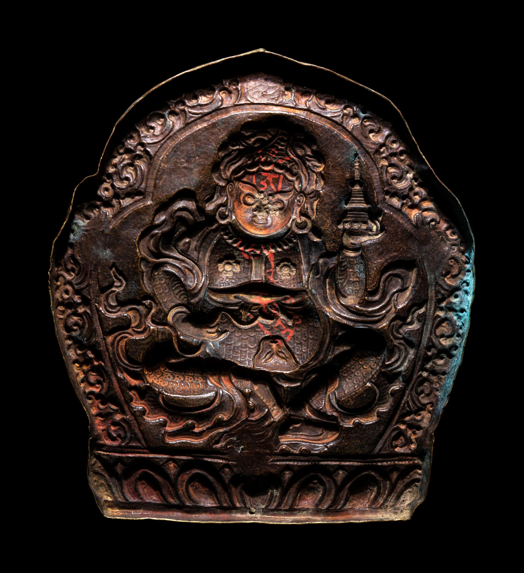 Two Himalayan Copper Votives