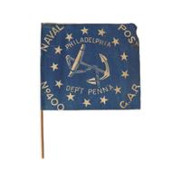 [CIVIL WAR]. A group of 21 Grand Army of the Republic Civil War Army Corps badge flags, 1870s to 1890s.