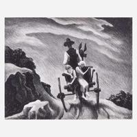 Thomas Hart Benton (American, 1889-1975) Goin' Home
