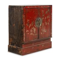 A Chinese Lacquer Cabinet