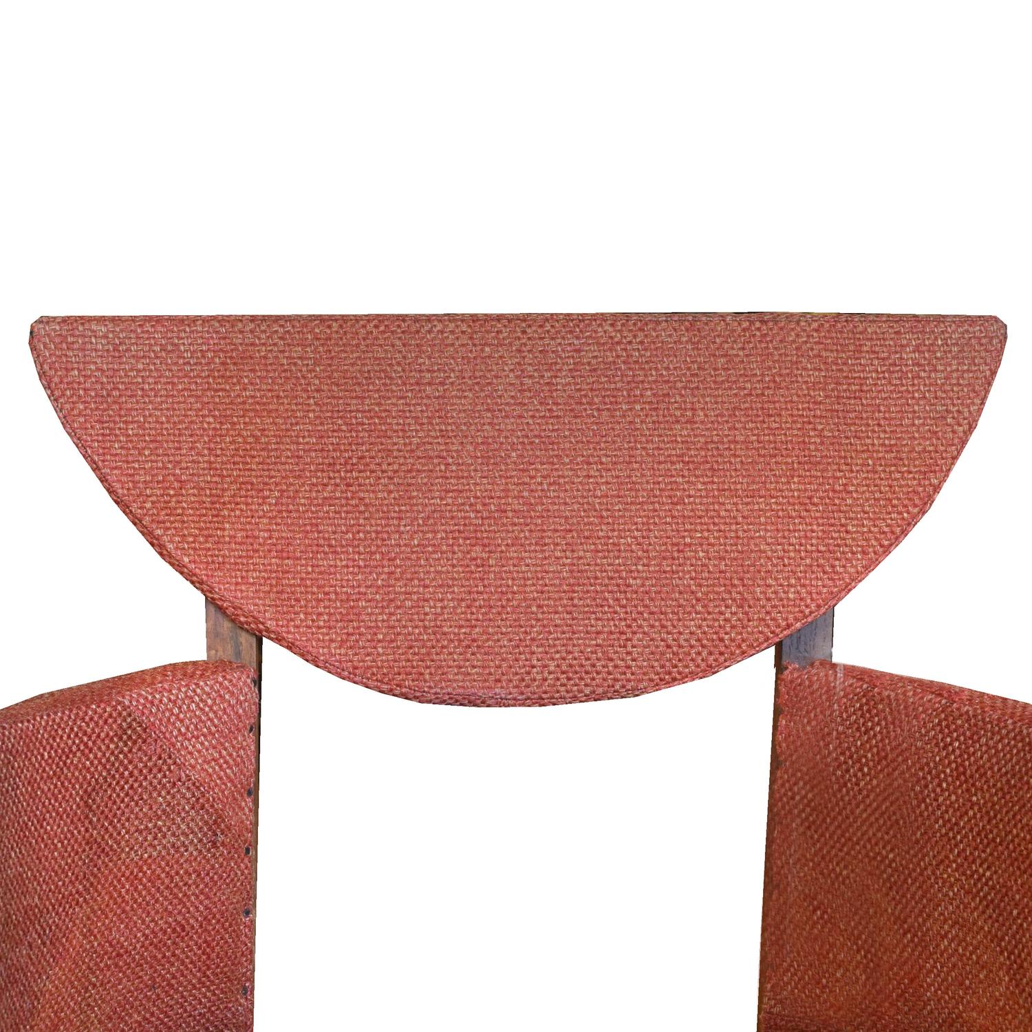 A Pair Frank Lloyd Wright Designed Side Chairs 21" W x 21" D x 30.5", — United States, Circa 1953