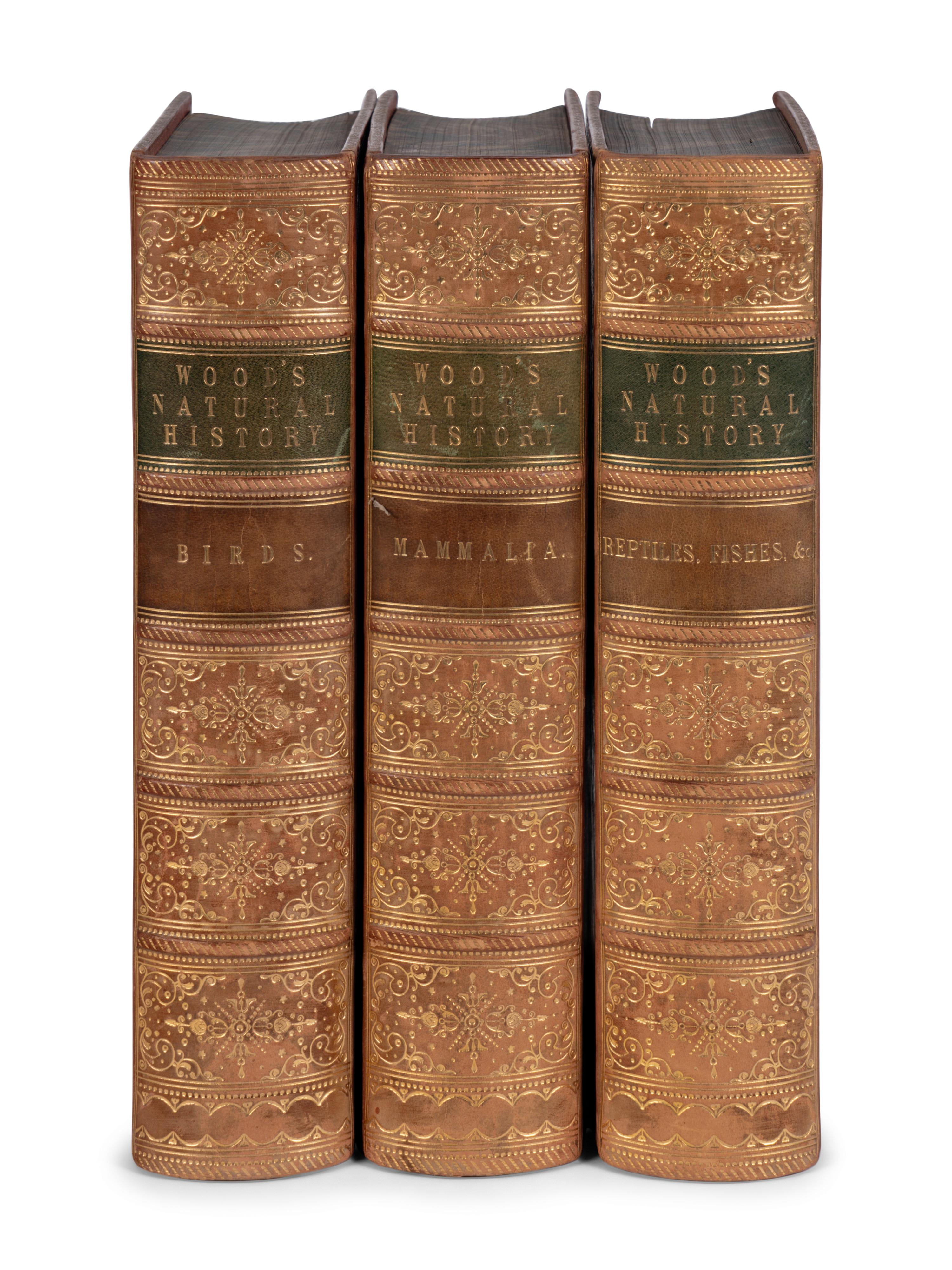 [NATURAL HISTORY]. WOOD, John George (1827-1889). The Illustrated Natural History . London: Routledge, Warne, and Routledge, 1862-1863.
