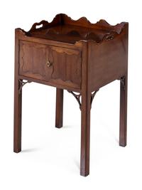 A George III Style Mahogany Bedside Commode