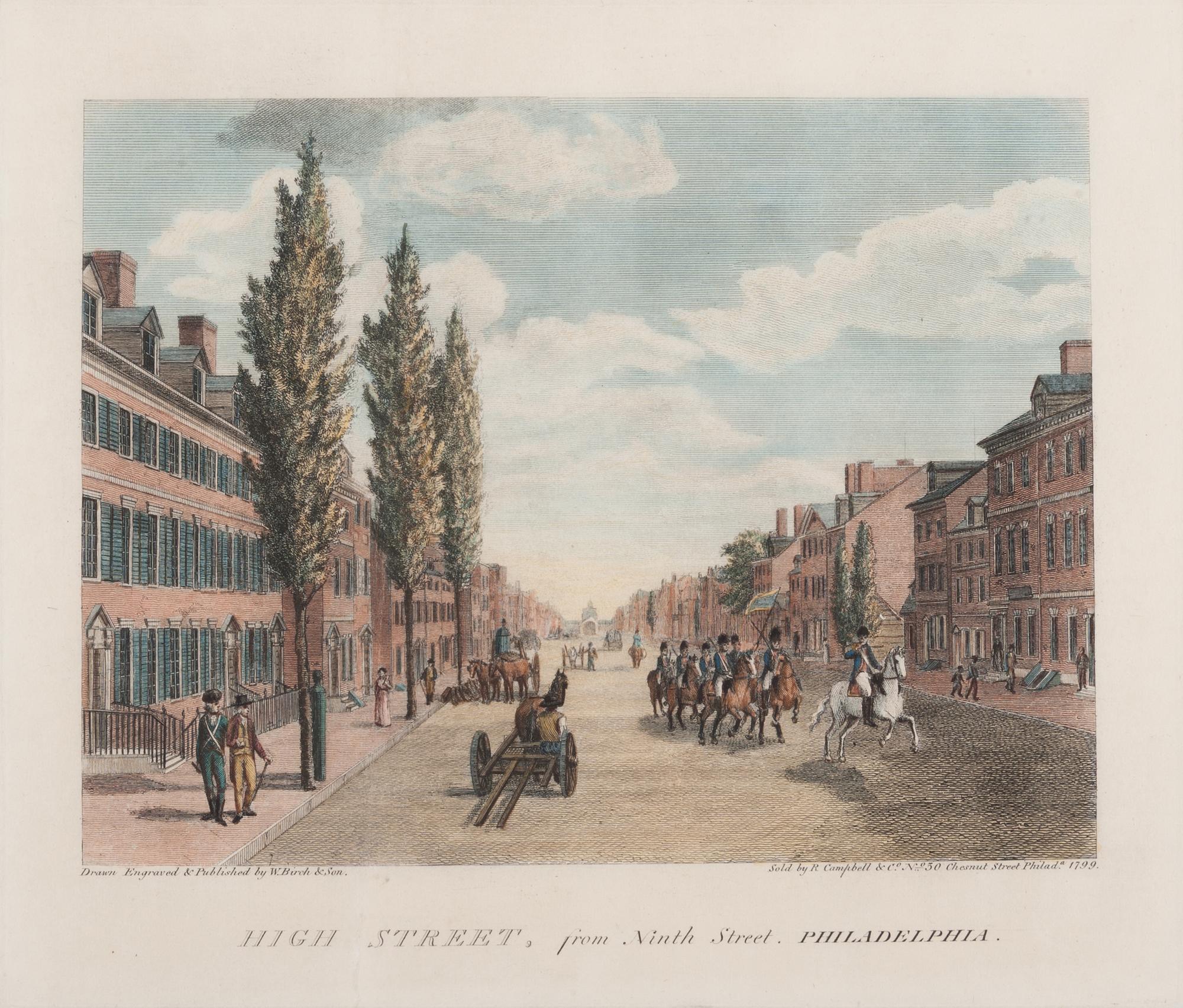 [PHILADELPHIA]. WILLIAM RUSSELL BIRCH & SON, publishers