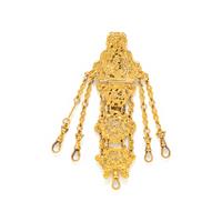 FRENCH, ANTIQUE, YELLOW GOLD CHATELAINE