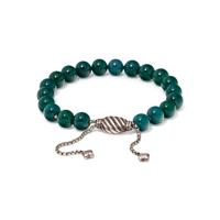 DAVID YURMAN, GREEN ONYX 'SPIRITUAL' BRACELET