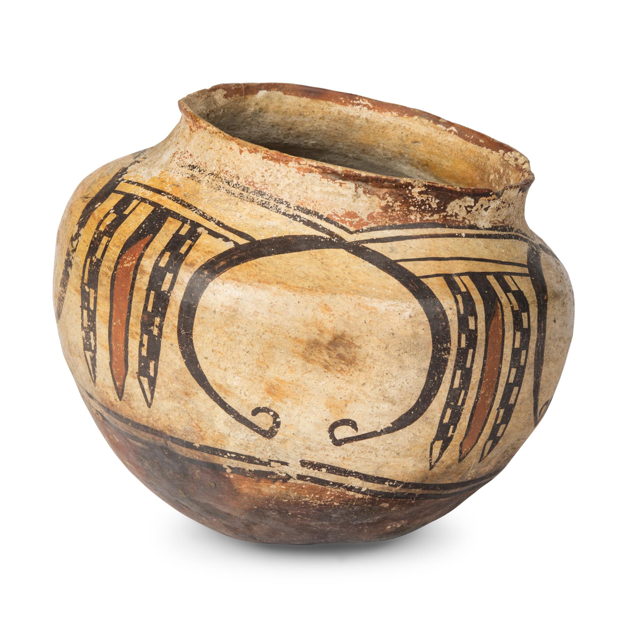 Polacca Polychrome Pottery Jar