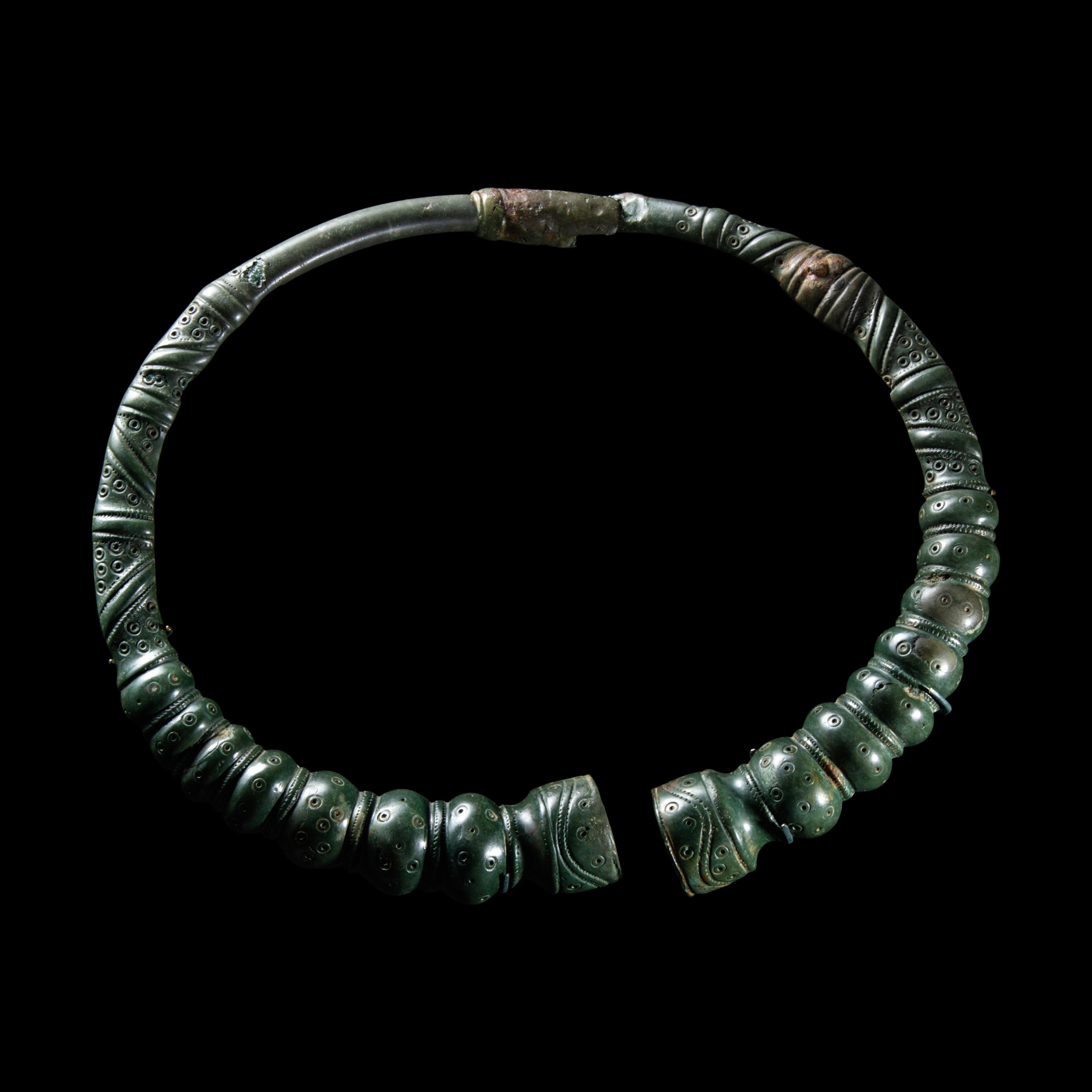 A Celtic Bronze Torque