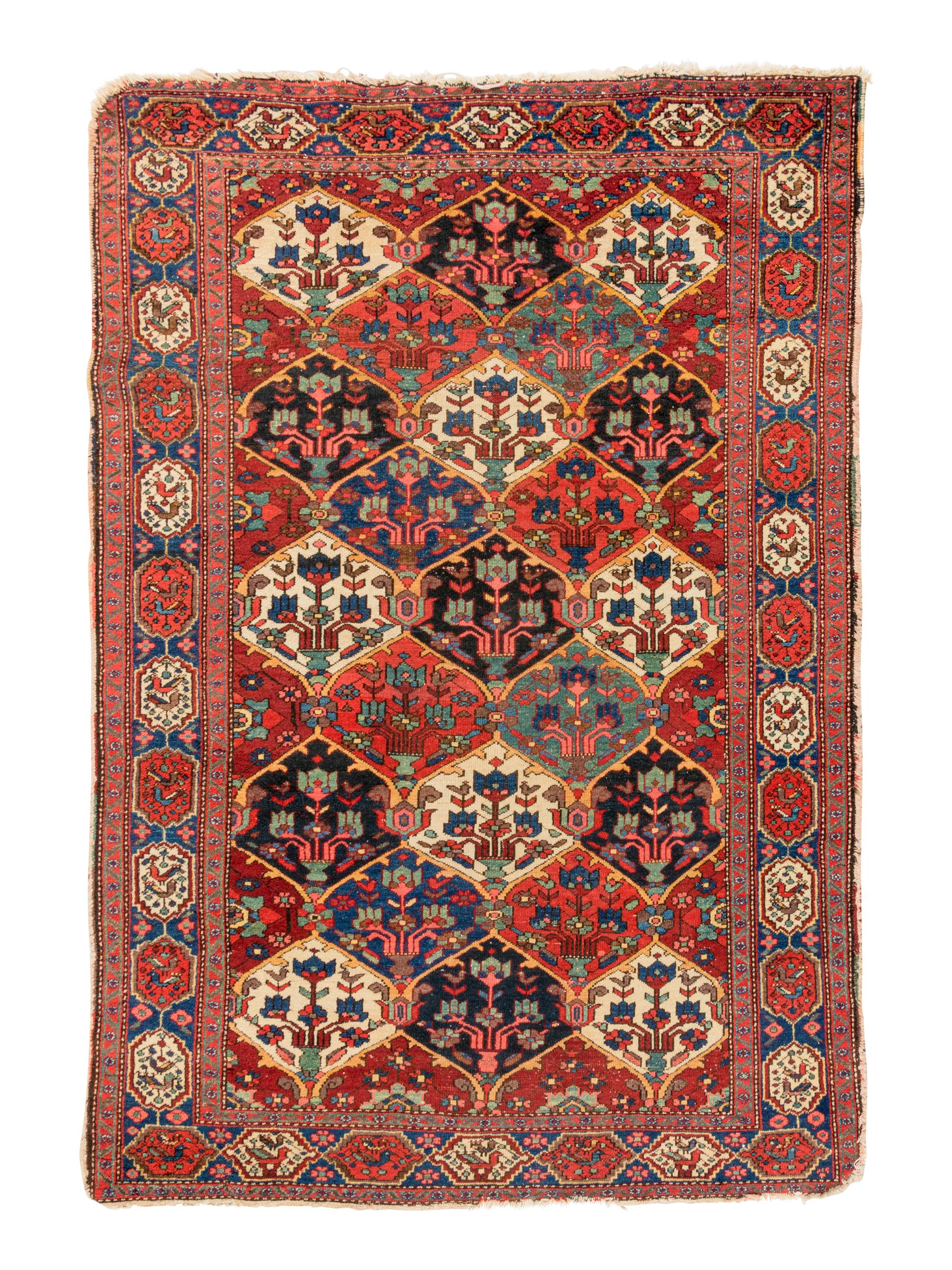 A Bakhtiari Wool Rug