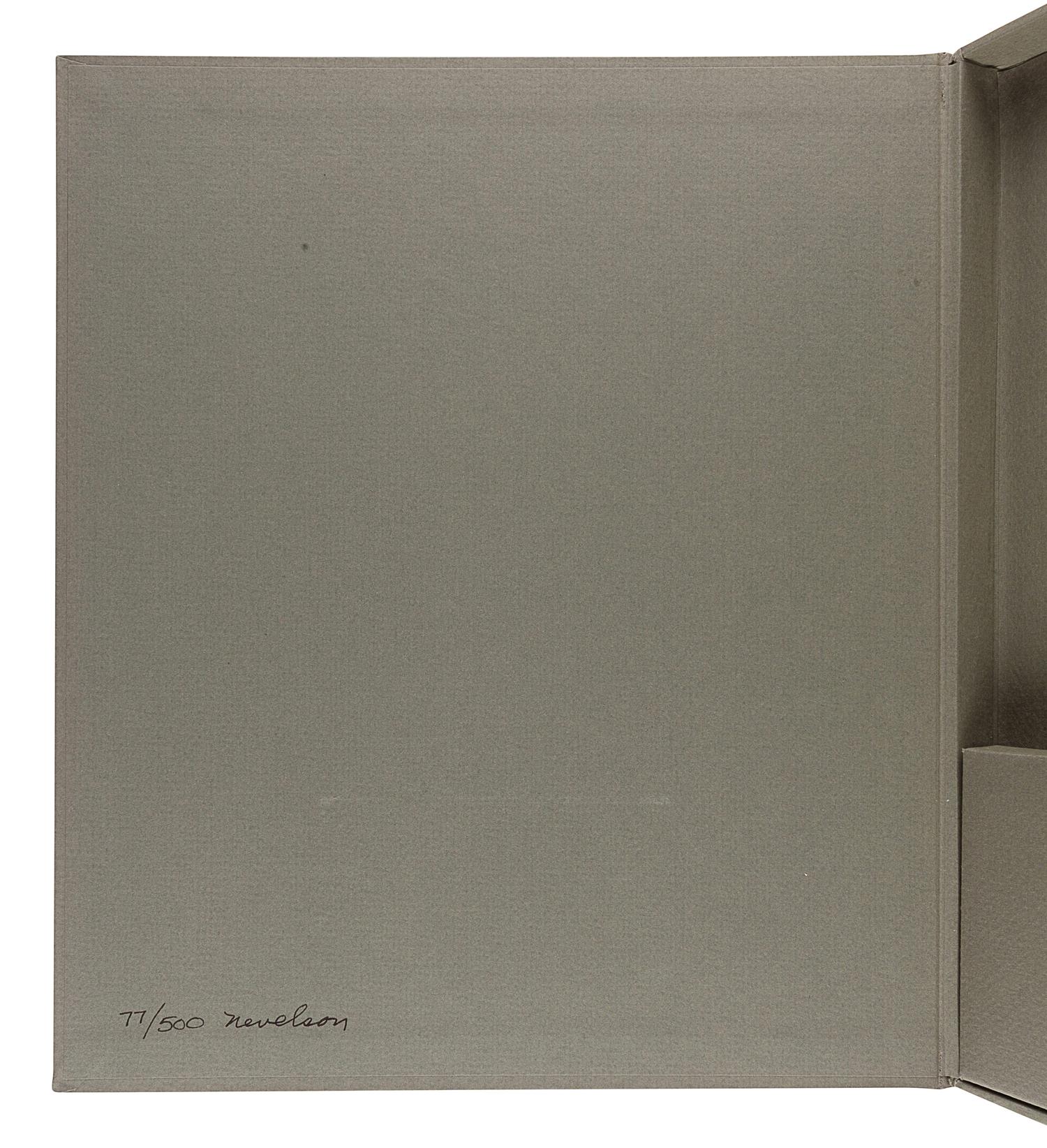 NEVELSON, Louis (1899-1988). Nevelson: Maquettes For Monumental Sculpture, May 2-27 June 1980. -- Nevelson: Wood Sculpture and Collages, May 2-27 June 1980 . New York: The Pace Gallery, 1980.