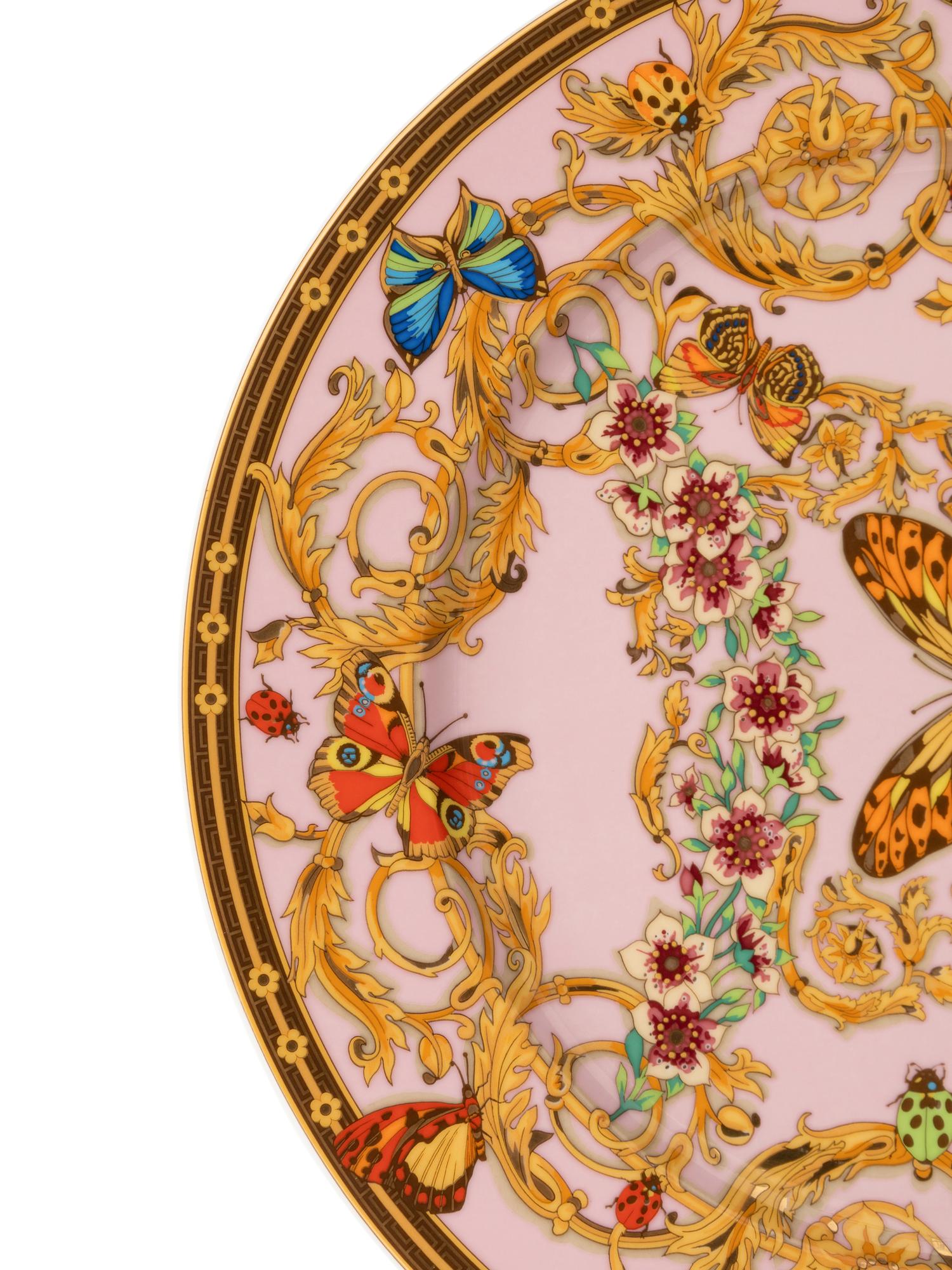 A Rosenthal Butterfly Garden Ikarus Le Jardin de Versace Porcelain Part Dinner Service