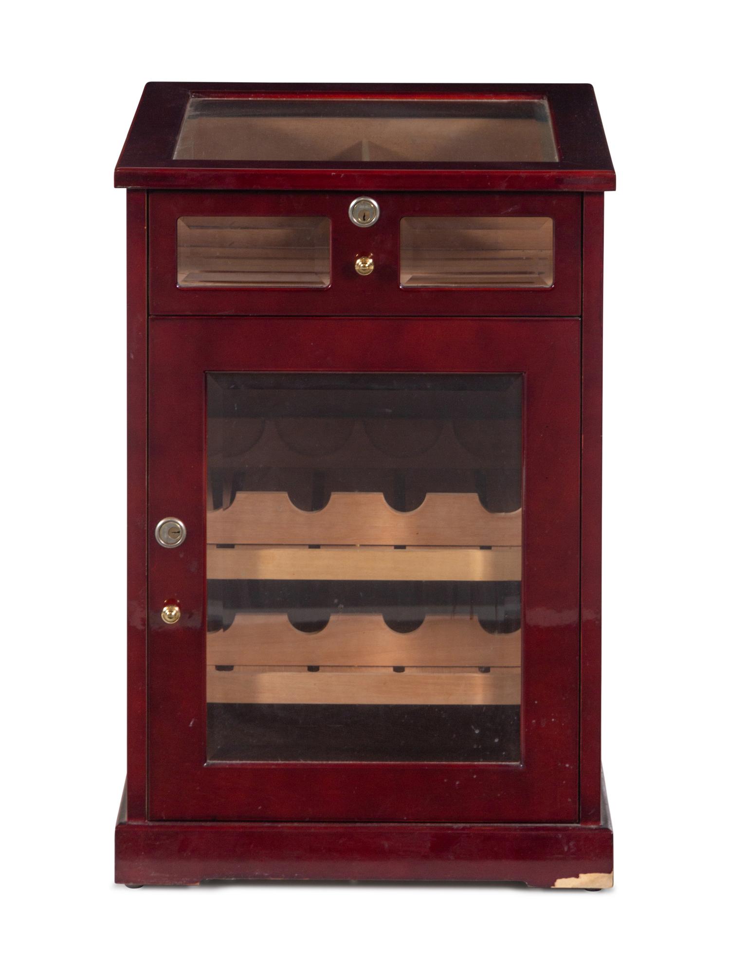 A Cigar Humidor End Table