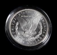 A United States 1885-CC Morgan Silver Dollar