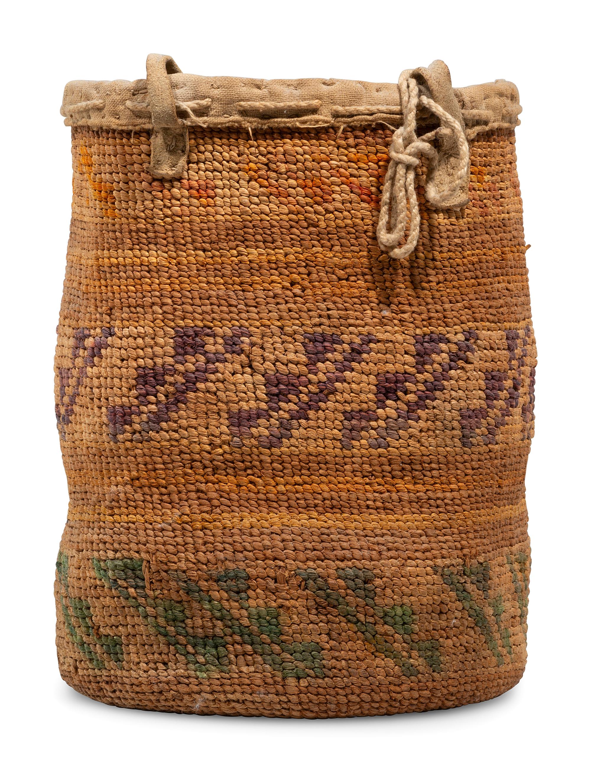 Nez Perce Polychrome Sally Bag