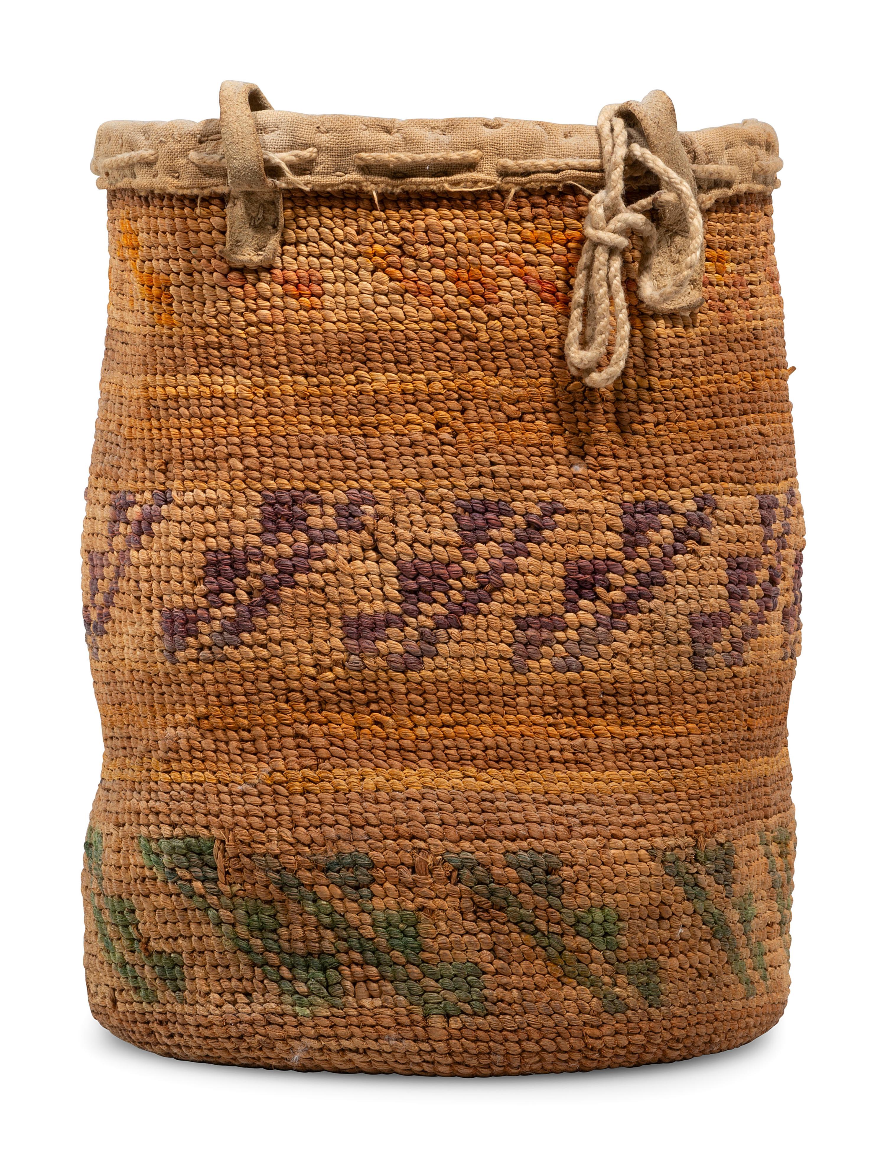 Nez Perce Polychrome Sally Bag