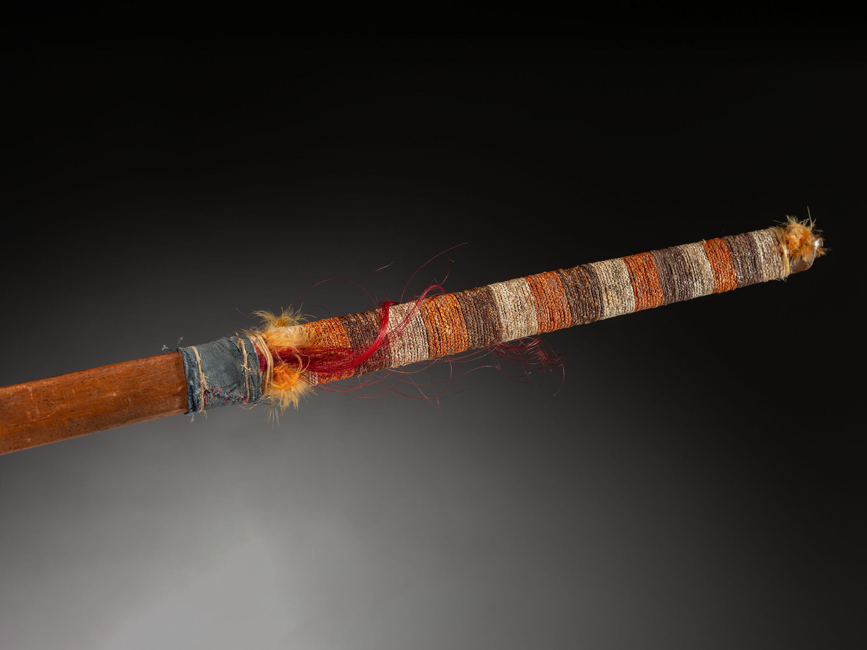 Plains Quilled Calumet Pipe, with Catlinite Bowl