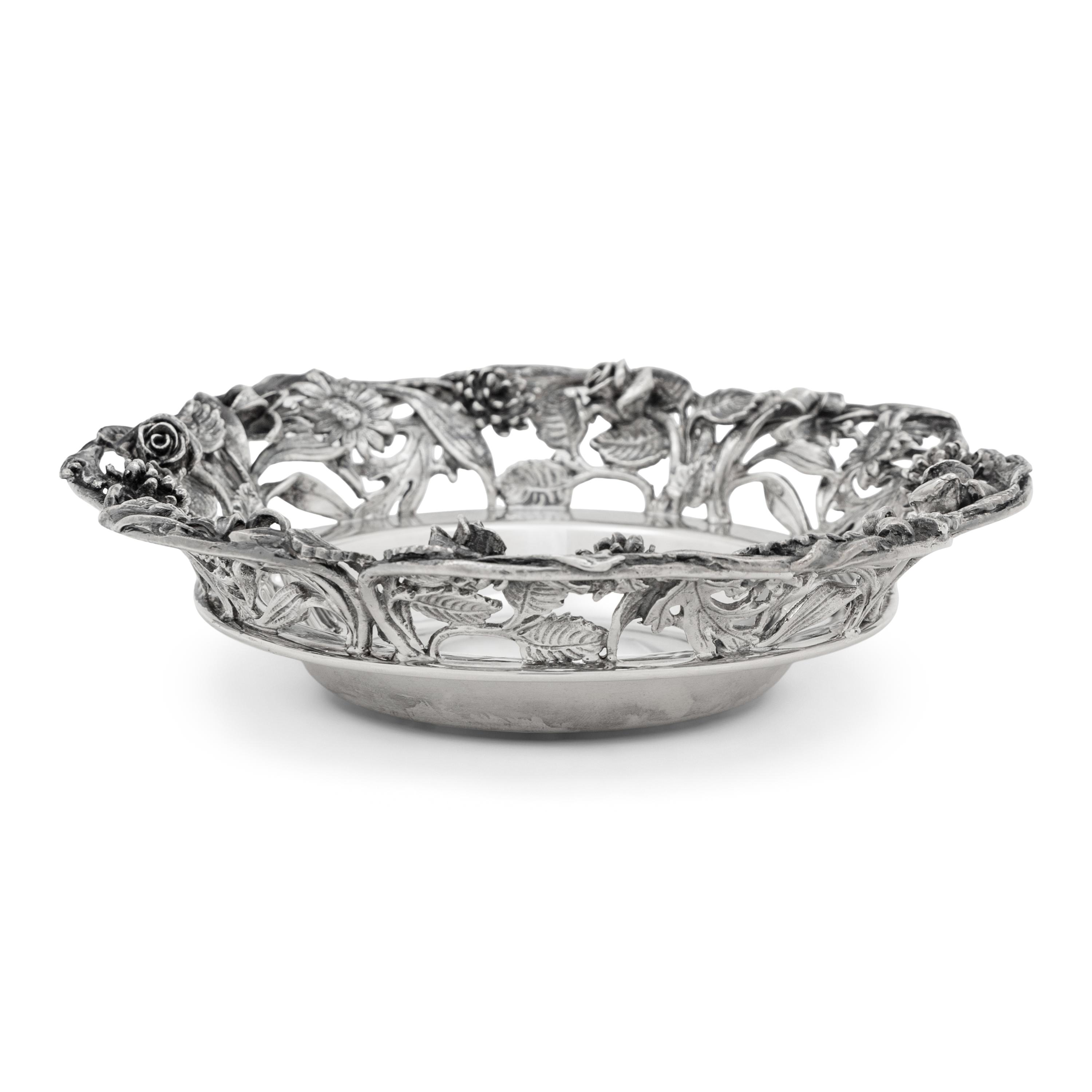 An Italian Silver Dish