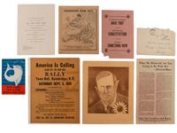 [POLITICS - 1936 ELECTION]. [LANDON, Alfred "Alf" (1887-1987)]. A large group of campaign ephemera from the 1936 Landon/Knox presidential run.