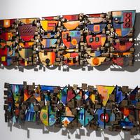 Edgar Tafur (Colombian, 1929–2007) — Two Modernist Wall Sculptures