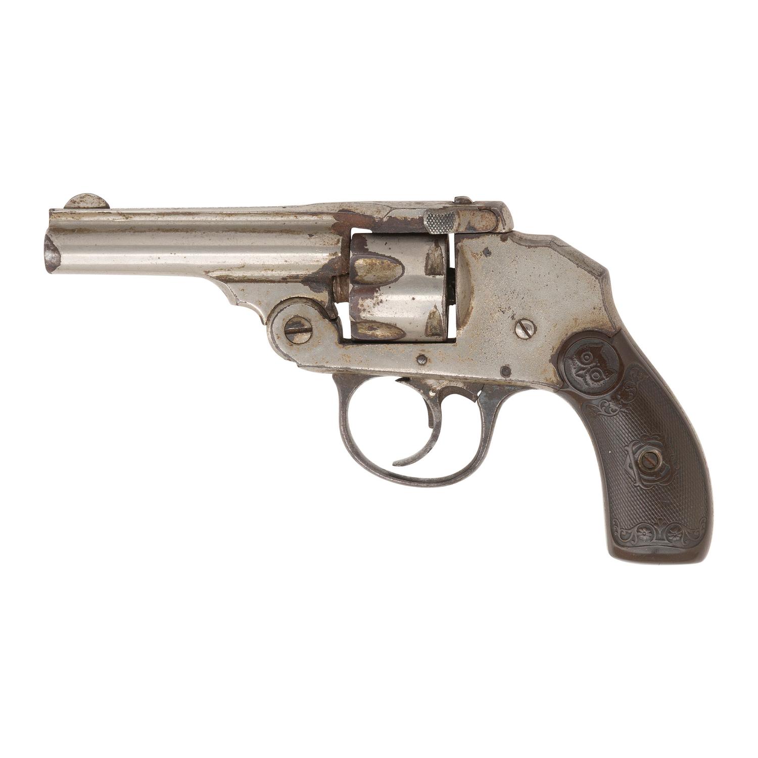 Iver Johnson First Model Safety Automatic Hammerless .32 Side Latch