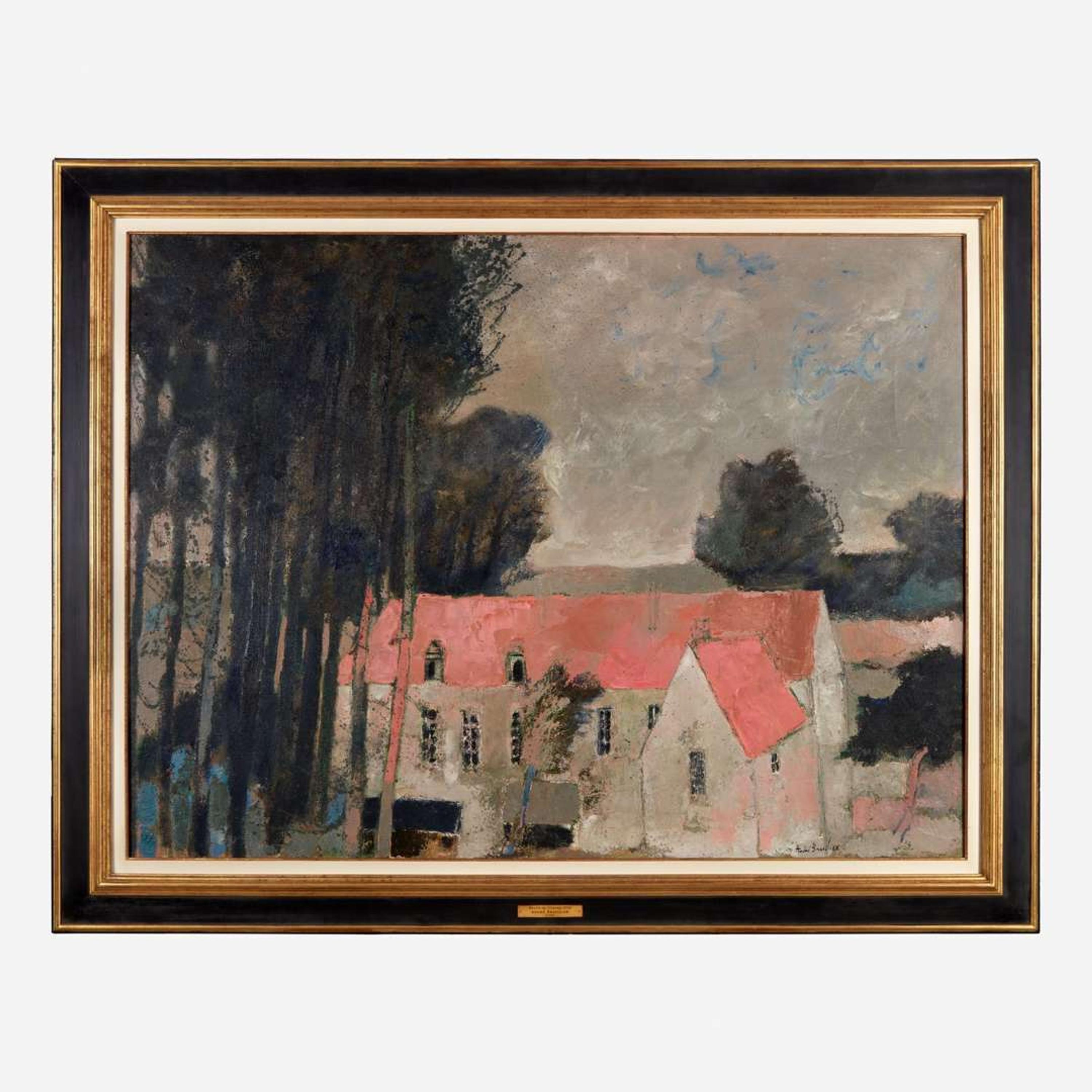 André Brasilier (French, b. 1929) Moulin de Givray