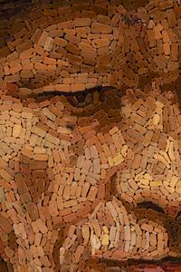 An Italian Micromosaic Plaque After Rembrandt