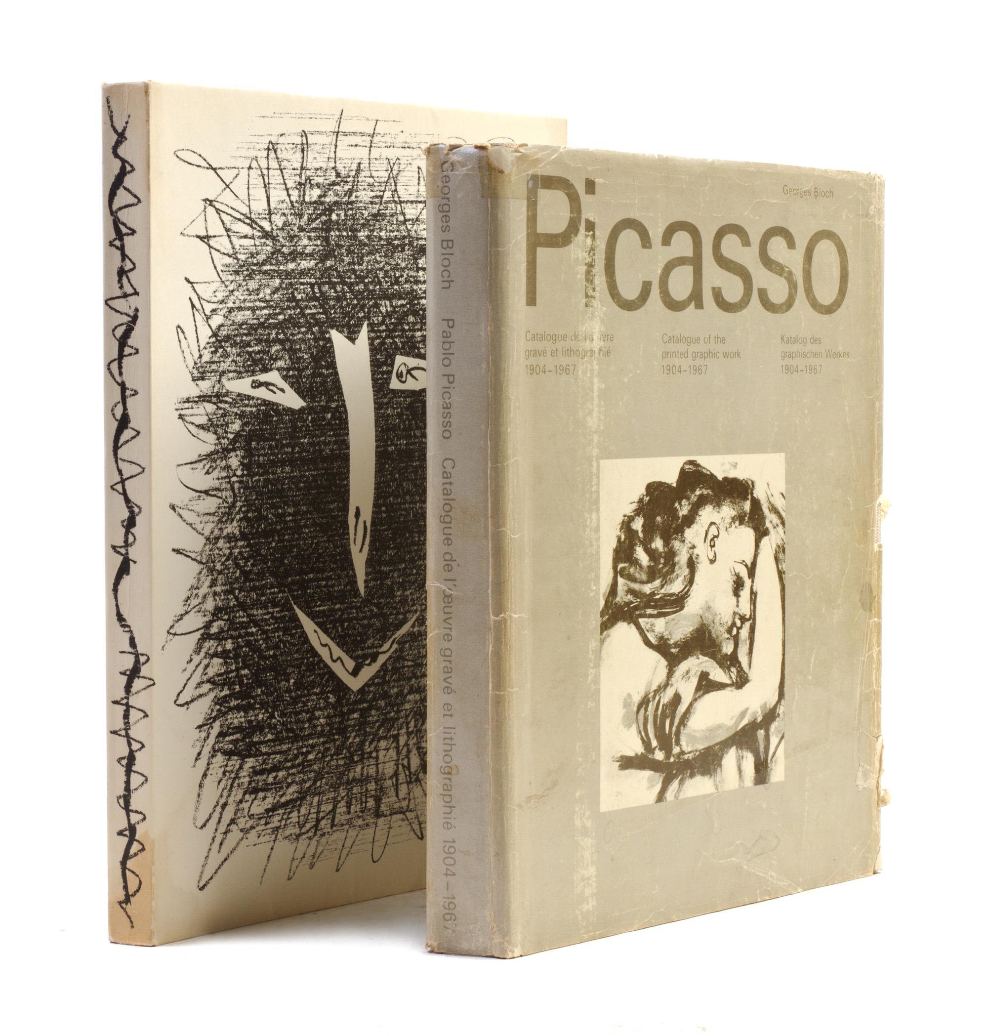 (PICASSO, PABLO) Picasso Lithograph....IV. Monte-Carlo, (1964). With 2 orig. lithos. With Pablo Picasso. Catalogue... Berne, (1968).