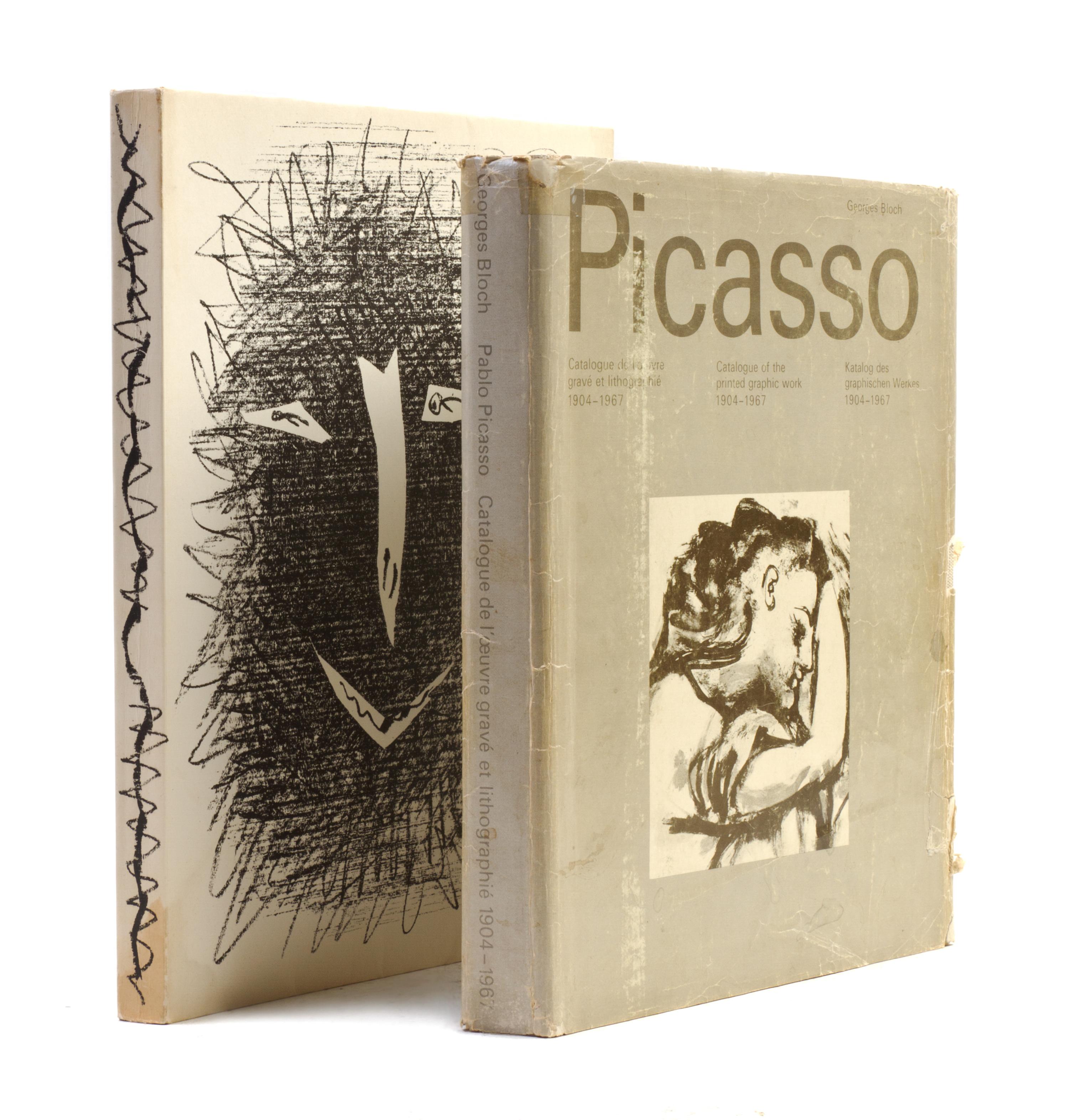 (PICASSO, PABLO) Picasso Lithograph....IV. Monte-Carlo, (1964). With 2 orig. lithos. With Pablo Picasso. Catalogue... Berne, (1968).