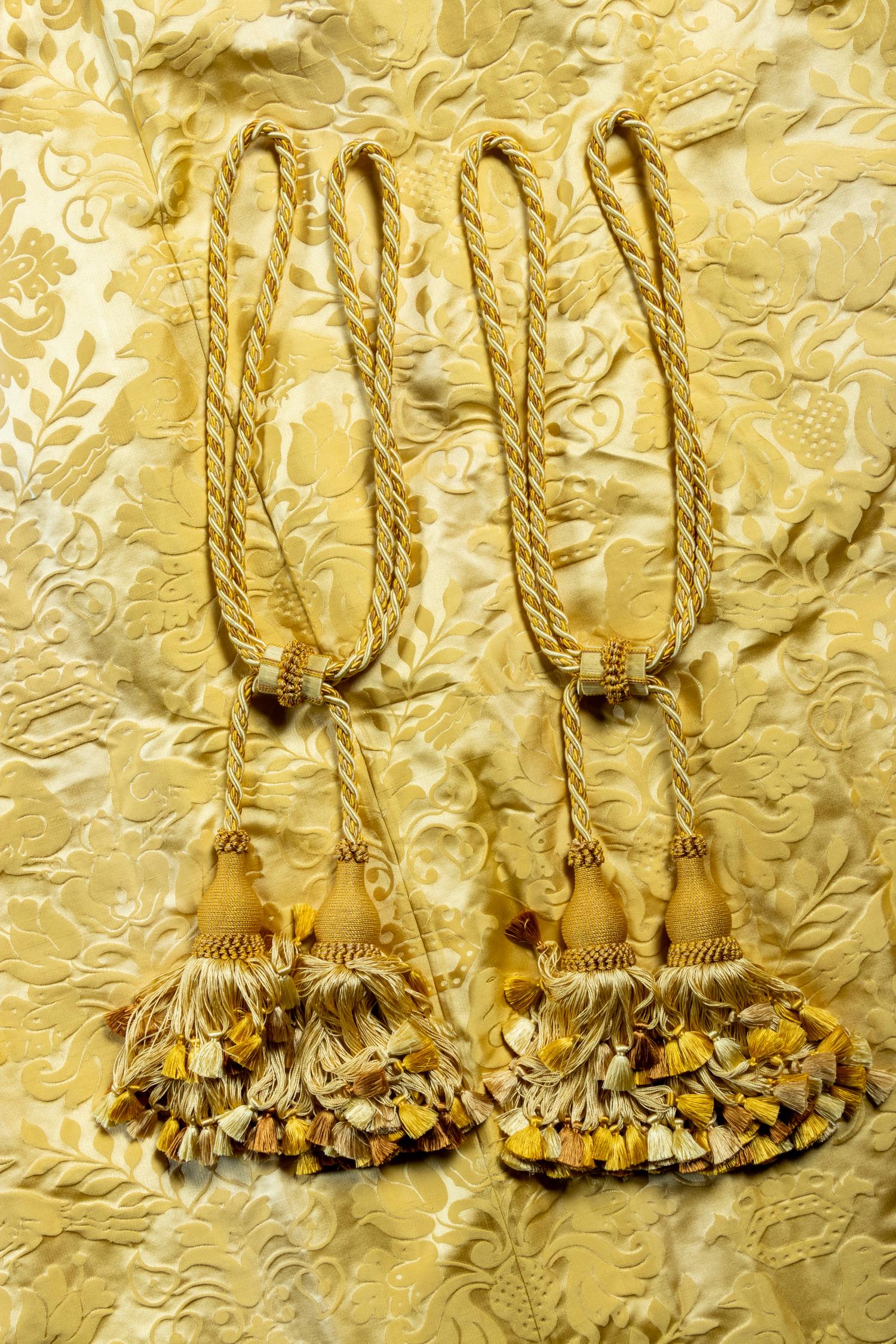 A Group of Silk Curtains