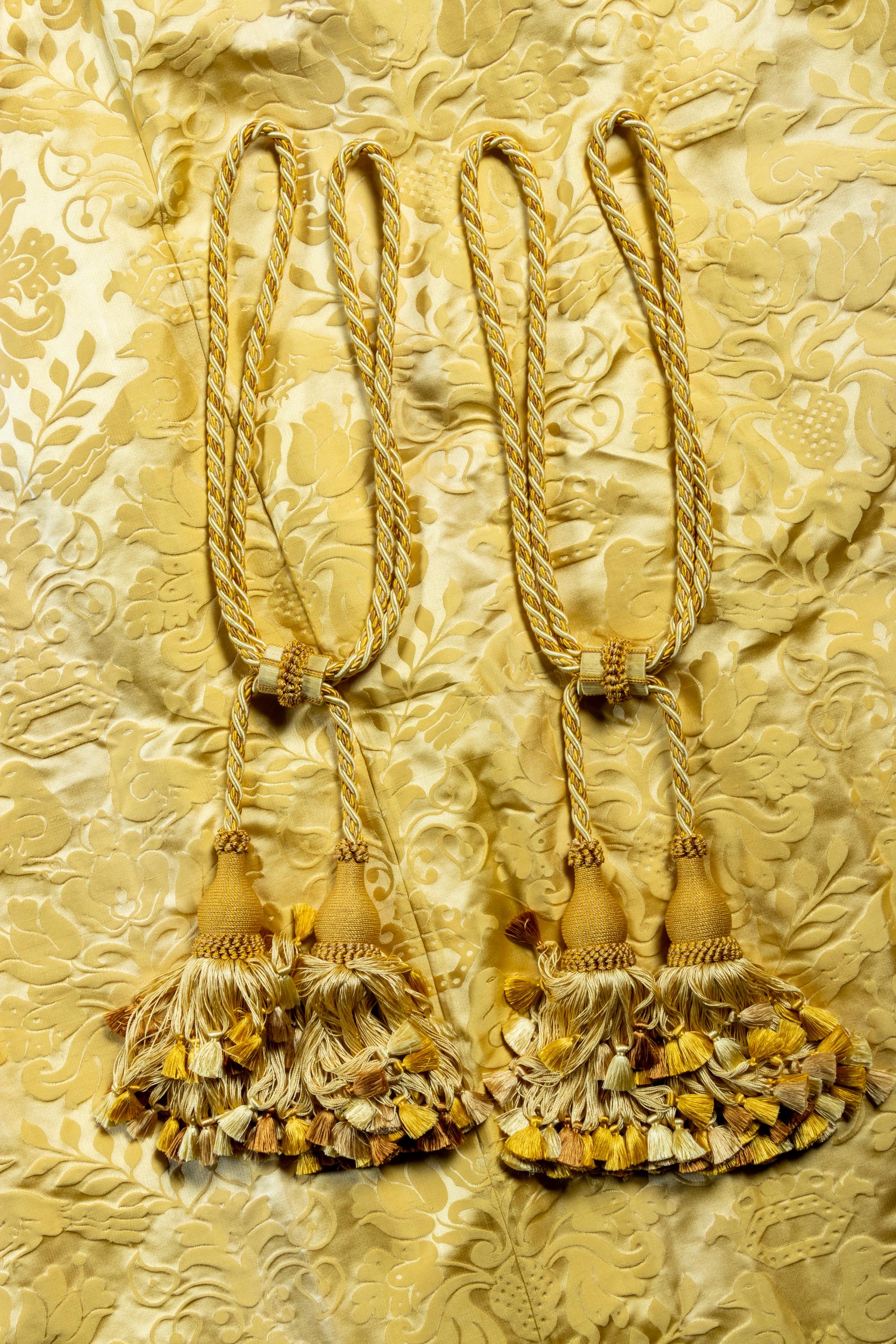 A Group of Silk Curtains
