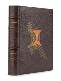 [BINDINGS] -- [ART DECO]. GIONO, Jean (1895-1970). Un de Baumugnes . [Paris]: Les Bibliophiles de l'Amérique Latine, 1930.