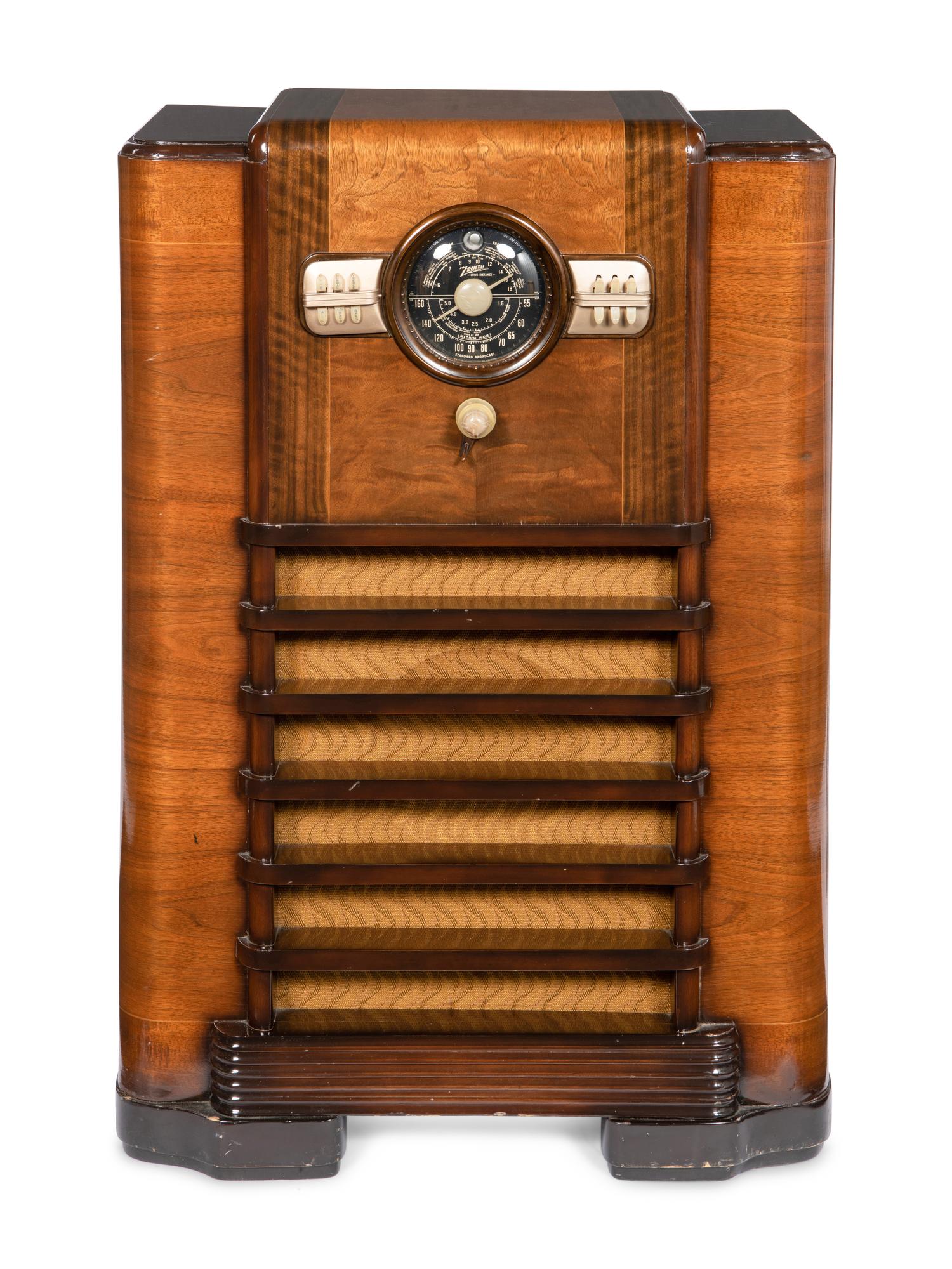 An Art Deco 'Zenith' Radio