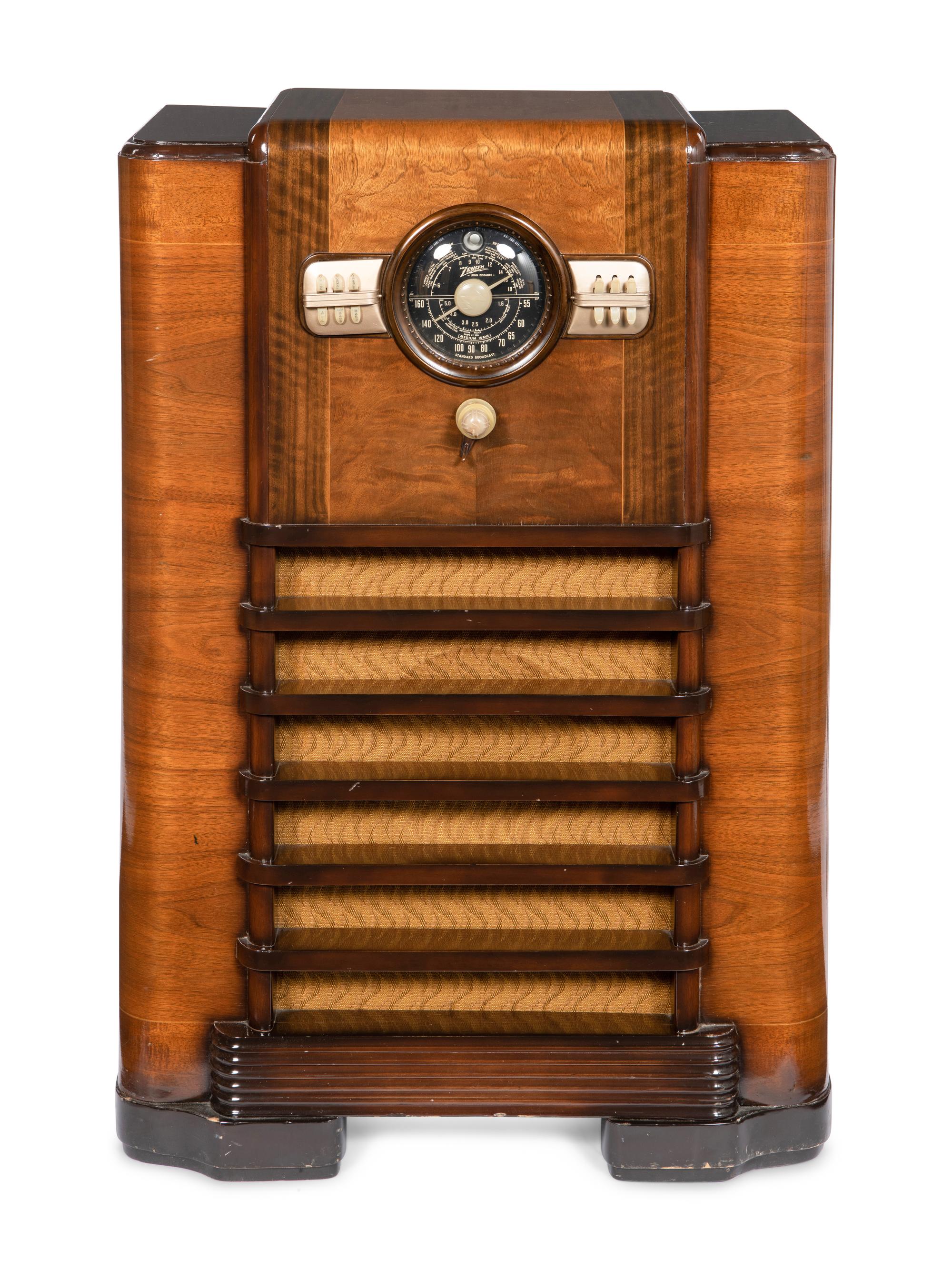 An Art Deco 'Zenith' Radio
