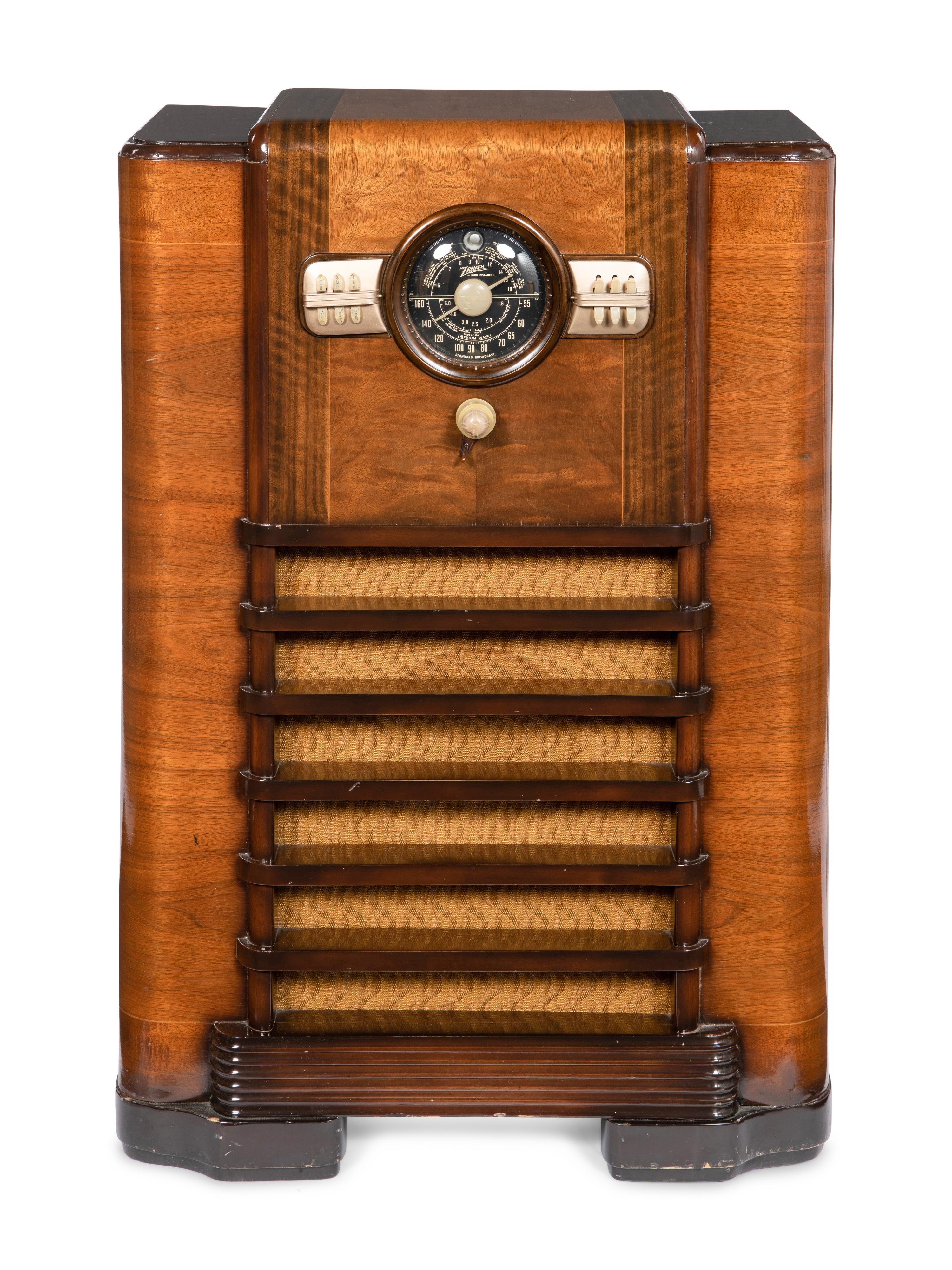 An Art Deco 'Zenith' Radio