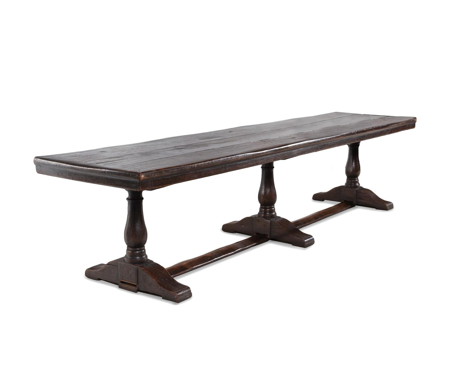 An English Oak Refectory Table