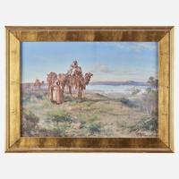 Paul Pascal (French, 1832–1903) Camel Riders Along the Nile; together with three companions