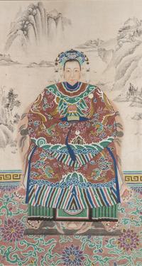 A Pair of Ancestor Portraits