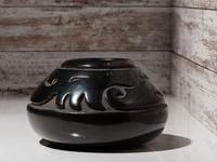 Blackware Pottery Jar
