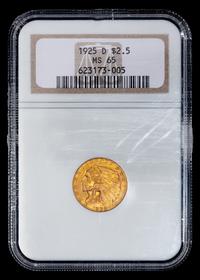 A United States 1925-D Indian Head $2.50 Gold Coin