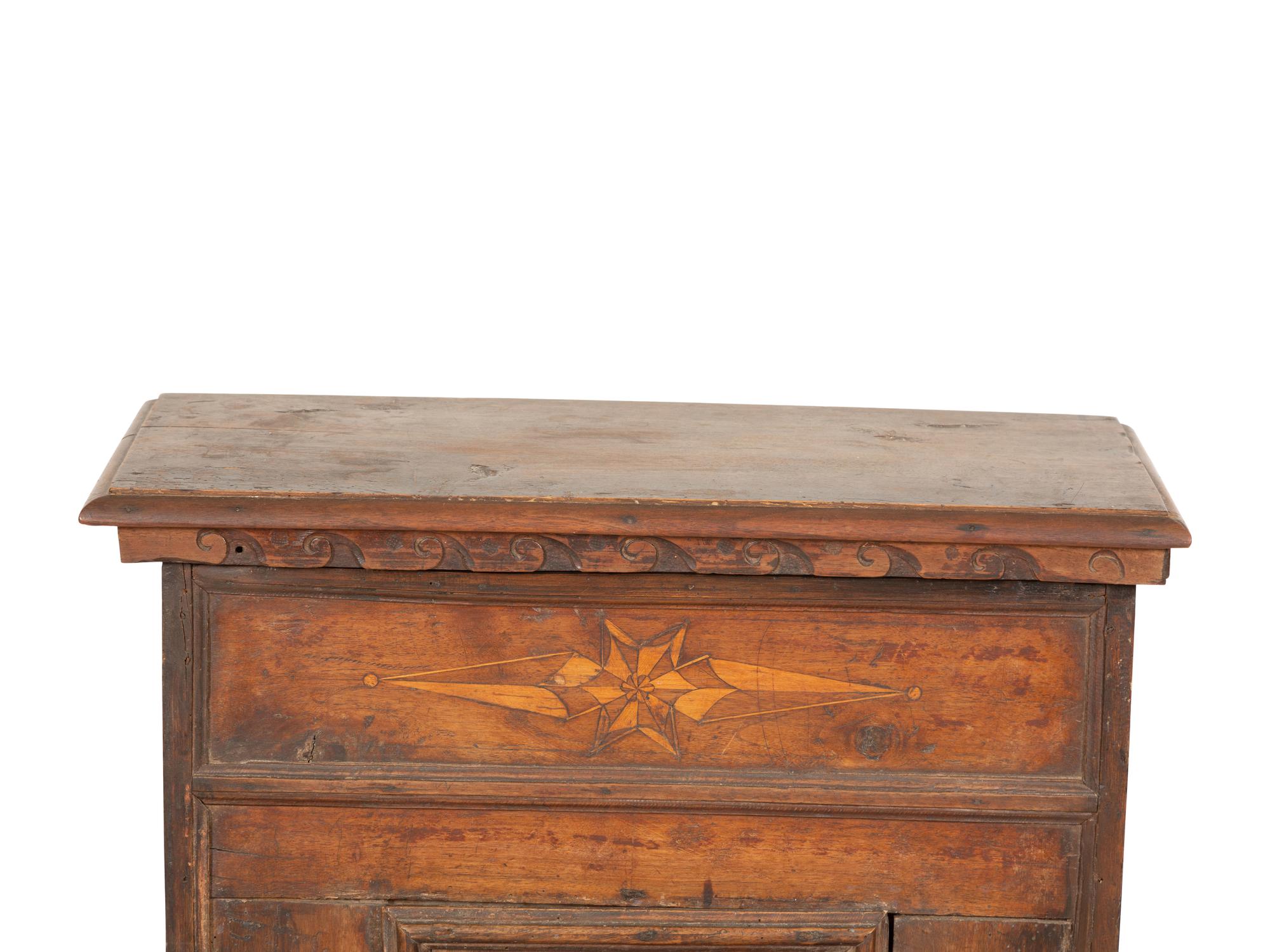 An Italian Carved Walnut Prie-Dieu